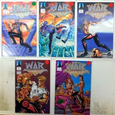 War Dancer Lot of 5 #1, 2, 3, 4, 5 (1994) Defiant Comics 1st Print Comic Books picture