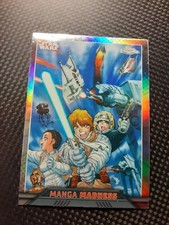 2023 STAR WARS Topps Chrome MANGA MADNESS Refractor Insert # MM-1 Hoth TESB picture