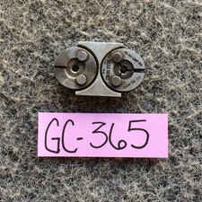 VERMONT GAGE 10-32 UNF 2A THREAD RING GAGES #10 .190 GO NO GO = .1688 & .1658 picture