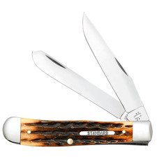 Case xx Knives Trapper Heritage Dark Molasses Bone 11044 Stainless Knife picture