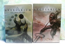 TWO DECKS NEW SEALED ANGELARIUM TREE OF LIFE & ENOCHIAN BY ALBINO DRAGON USPCC picture