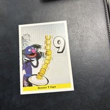 B22s Sesame Street 1992 Ctw #10 Grover The Waiter Cups 9 picture