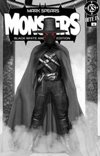 Mark Spears Monsters #1 Black White Dead Edition Comic picture