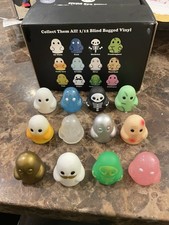 Bimtoy Tiny Ghost Blind Bag Vinyl Minis SERIES ONE Box  FULL SET of 12 Toys + picture