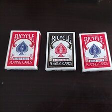 Bicycle Standard Poker Playing Cards 3 pk ( 2 red 1 blue) picture