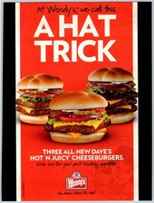 2012 HOT N JUICY CHEESEBURGERS WENDY'S 8