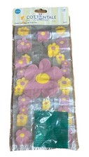 Vintage Easter Party Favor Bags Cottontale Collection Clear Floral 20pc NEW picture