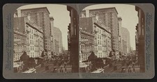 Photo:Chicago Illinois USA Randolph St Skyscrapers Toward Lake Shore 1903 picture
