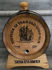 Tortuga 12 Year Old Gold Rum Wooden Barrel With Stand picture