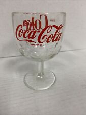 vintage coke goblet picture