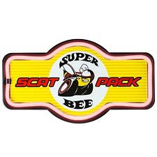 Dodge Super Bee Scat Pack - LED Neon Light Marquee Sign - Bar, Garage, Man Cave picture