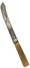 Antique  AJ Jordan Sheffield England Butcher Knife Full Tang Jordan’s Best 17.5” picture