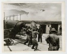 Philippines Artillery Unit 1941 WWII US Army Combat Battery Type 1 Photo J16172 picture