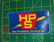 VINTAGE HPS STICKER DECAL OLD STOCK ORIGINAL picture