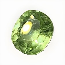 Beautiful Natural Peridot Crystal Diamond Cut Green Gemstone Genuine Specimen picture