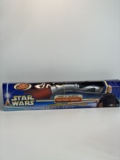 2002 Hasbro Star Wars Electronic COUNT DOOKU LIGHTSABER - 3 Feet - NEW Sealed picture