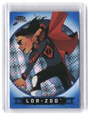 Lor-Zod 2025 Fleer Brilliants Superman Blue X-Ray picture