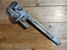 Antique Trimont Manufacturing (Trimo) 14 inch Pipe Wrench patented 3-5-18 picture