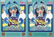 Hatsune Miku Figure Set 2 Types Character Vocal Series 01 TOONIZE by Furyu picture