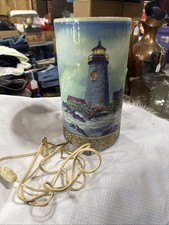 Vtg 1956 L. A. Goodman Mfg Co Ship Lighthouse Motion Light RARE Works SEE VIDEO picture