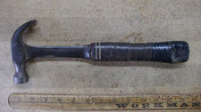 Vntg Estwing Curved Claw Hammer,With 16oz. Head,NEEDS Leather Washer Handle picture