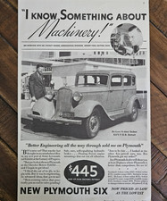 1933 PLYMOUTH DeLuxe for $575 Original 7.5