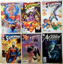 Action Comics Lot 6 #760, 772, 747, 775, 806, 835 2003 DC Superman 1st Print picture