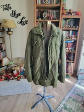 Vintage COLD Weather MILITARY Field  JACKET -M65 EUC Size M REMOVABLE Liner   picture