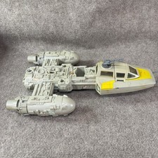 1983 Star Wars ROTJ Y-Wing Fighter Vintage Incomplete Missing Parts As-Is picture