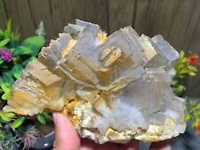 571 Grams Fluorite Cubic Crystals Natural specimen stone Mineral. picture