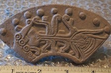 Very Rare Teotihuacan Pottery Stamp Burial offering pre columbian mesoamericana picture