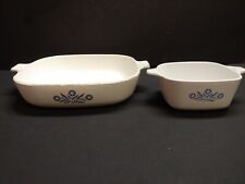 Vintage CorningWare Dishes ; 10 inch pyroceram + 2 3/4 Cup P-43-B picture