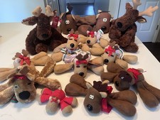 Hallmark Rodney Reindeer Rhonda Comet Plush 79-84* Huge Lot picture