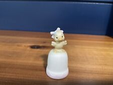 Duck With Bow Figurine Thimble 1986 Morehead Inc picture