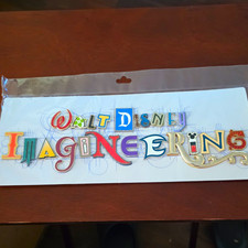 Disney Parks Walt Disney Imagineering WDI Font Pin Set Limited Edition WDW D23 picture