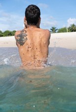 Handsome Male Nude Physique Gay Men Limited Edition Photo Model Men 13x19 8.26 picture