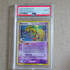 2006 Pokemon  Ex Dragon Frontiers Ninetales 8/101 holo Psa 8 picture