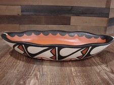 Native American Santo Domingo Kewa Handmade Clay Pottery by R & B picture