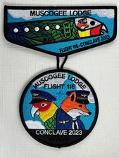 Muscogee Lodge 116 S5 + X1 2023 Conclave Issue Complete Set Santee picture