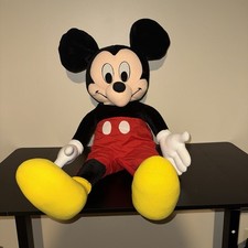 Disney Jumbo Mickey Mouse Plush 36 Inch Life Size Stuffed Animal Toy Doll picture