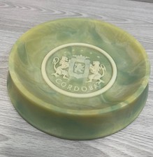 Vintage 1970’s Chrysler Cordoba Incolay Stone Decorative Trinket Dish / Ashtray picture