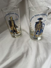VTG 1976 Bicentennial Commemorative Glasses 1776-1976 picture