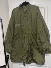 VTG US Military Fish Tail Parka Extreme Cold Weather OD Green Men's Med REG picture