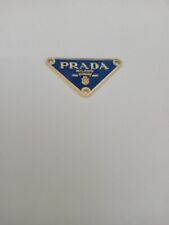 One Navy38mm Prada Logo Triangle NavyBluewith trim  gold tone Button  Zipperpull picture