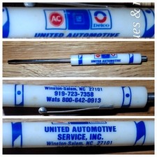 Vintage AC Delco united automotive Service Winston Salem NC Screw driver picture