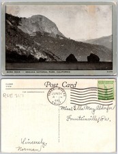 RPPC Moro Rock Granite Dome Forest Hills Lake Photo Postcard picture