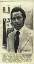 1974 Press Photo Fred Williamson, ABC's National Football League Correspondent picture