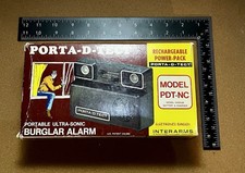 Vintage PORTA-D-TECT Portable Burglar Alarm New And In Box picture