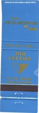 Rib Cellar Hertz Skycenter Hotel Huntsville AL Vintage Matchbook Cover 1980s picture