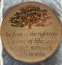 18” The Tree Of Life Signed Stephen Schlanser Made For John Hagee Miniseries picture